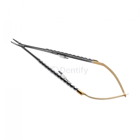 Castroviejo Needle Holder 18cm TC Curved