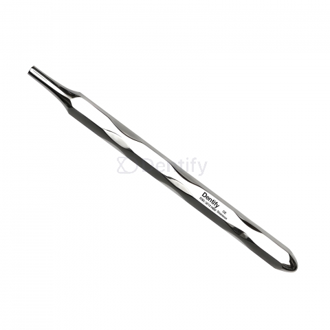 Dentify Dental Mirror Handle Hexagonal 10mm Stainless Steel